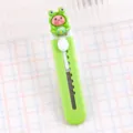 Schattig groen cartoon kikker mini mesje, handig briefopener voor studenten. - Kikkerbever