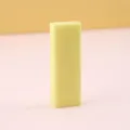 Gomme rectangulaire jaune unie pour la papeterie de bureau d'ecole et les recompenses d'etudiants. - 1 Pièce (Recharge Jaune)