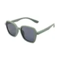 Moderne kinder sonnenbrille in salbeigrün mit uv-schutz für jungen und mädchen 2024 - Grün