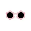 Cute pink flower-shaped sunglasses for kids aged 1-8, trendy fashion eyewear variant - Pink