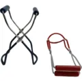 Stainless steel canning jar lifter kitchen tongs with non-slip handle bottle clamp tool - Hot Plate Gripper