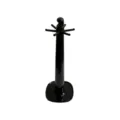 Soporte giratorio negro para utensilios de cocina de nylon, ideal para espátulas. - Kitchenware Seat