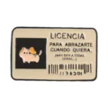 Badge broche en émail licence de chat espagnole pour sacs à dos ou vêtements décor - Chat Calicot Licence de Câlin (QHXZ6863)