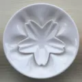 White ceramic sakura sauce dish, cute Japanese style cherry blossom small seasoning bowl. - White Set