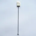 Stainless steel fruit fork creative white chocolate stirring rod cute coffee spoon. - Stirring Rod / White
