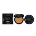 Zephoco mattierendes Puder-Make-up in Natur-Farbton mit eleganter Schachtelverpackung - 15g (Mit Puderquaste) / Naturfarbe