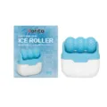Rouleau à glace Xorita pour massage facial et soins de la peau, emballage bleu - 1 Pièce / 天蓝色与白色拼接