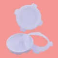 High-quality milky white silicone round mousse cake mold for DIY baking and steaming desserts - Round Set