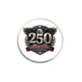 Adler Gedenkabzeichen aus Metall zum 250. Jahrestag der USA Feier und Veranstaltung - 250. Jubiläum 3D Adler (YP605)