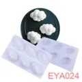 Silicone cloud shape cake mold 3D mousse baking tool DIY pastry dessert kitchen supply - EYA024 6-Cavity Cloud 29x17x4.2cm