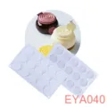 Silicone spiral mousse cake mold DIY baking tray set for French desserts and pastries. - EYA040 15-Cavity Small Spiral Decor