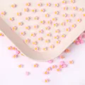6mm résine fleur nail art charms diy coque de téléphone pince à cheveux mignon - Style 08