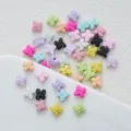 Colorful mini butterfly beads alloy lacquered loose beads for DIY bracelet jewelry making - Butterfly Style 22