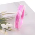 Cordon elastico rosa de 0.8mm hilo de cristal para abalorios joyeria detalles. - Bobina 10M / Rosa