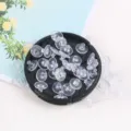 Transparente Silikon Ohrstecker weiche Kugelform Ohrstopper für Schmuck DIY Basteln Zubehör - 200 Stück/Packung / Nummer 02