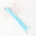 Colgante de teléfono de cuerda de paracaídas de encaje azul correa de muñeca bonita. - Azul