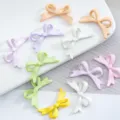 Colorful metal bow charms for DIY jewelry making and phone chain craft accessories - 24# Bow