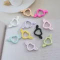 Alloy heart wing charm beads for DIY phone chains, keychains, and handmade jewelry making. - 32# Heart Wings