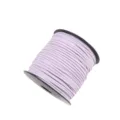 Light purple faux suede cord 2mm leather string for DIY jewelry making and gift wrapping variant - Approx. 10m / Bundle / Without Spool / 35 Macaron Purple