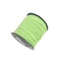 Light green faux suede cord 2mm, ideal for DIY jewelry making, crafts and gift packaging. - Approx. 10m / Bundle / Without Spool / 27 Fruit Green