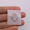 Rhinestone Letter C Hotfix Patch Brown Diamond DIY Clothing Accessory Style Variant - Letter C / White
