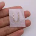 Letter U rhinestone hotfix transfer patch DIY garment accessories sparkling crystal sticker decor - Letter U / White