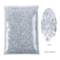 Starry Silvery iridescent resin rhinestones for nail art and DIY crafts decoration - Starry Silvery (P10)