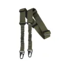 Taktischer Zwei-Punkt-Gewehrriemen verstellbar Outdoor Jagdgurt langlebiges Nylonband - 135-175CM / Grün