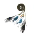 Boho peacock feather braided waist belt for women fashion dress accessory cute rope tie - 167cm / Green