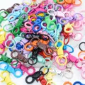 Colorful painted lobster clasps close-up detail, great for DIY keychain accessories. - 5 Pieces / Orange