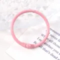Λεπτομερής άποψη ροζ δακτυλίου 30mm για βιβλιοδεσία DIY και οργάνωση χαρτιών - 1 Τεμάχιο / Ροζ