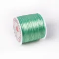 Light green flat crystal elastic thread for jewelry beading and bracelet making - 11 / 0.7mm- 10m /roll