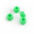 Perles poney en acrylique vert gros trou perles tonneau DIY fabrication bijoux 4pcs - 50 Pièces/Pack (6x9mm) / Vert