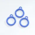 26mm Blauwe Veering Karabijnhaak DIY Sleutelhanger Accessoires Metalen Snap Ring - 12