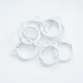 26mm Witte Ronde Veerring Sleutelhanger Karabijnhaak DIY Tassen Accessoires Metaal - 18