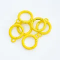 26mm gele ronde veerring sluiting, metalen sleutelhanger gesp voor DIY poppen - 19