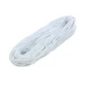 Detailansicht der Textur von 5mm 7-Kern weißem Paracord für DIY-Handwebprojekte - 15# Weiß