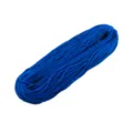Makro-Detailansicht der Textur von 5mm siebenkernigem blauem Paracord für DIY-Handweberei - 2 Meter Packung / 14# Königsblau