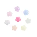 Acrylic cracked flower beads DIY charm loose beads for necklace bracelet jewelry making accessories - Crackled Flower / 30Pcs Pack
