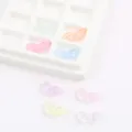 Acrylic crackle butterfly charms DIY jewelry making beads, colorful assorted cute components - Crackled Wing / 30Pcs Pack