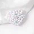 Acrylic Round Beads AB Color Two-tone Cream Solid Color DIY Beading Accessories Variant - Color 11 Style