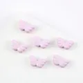 Paarse engelenvleugel legering kralen 8x14mm voor DIY-sieraden en bedeltjes voor telefoons - Lichtpaars