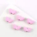 Decoratieve lichtpaarse vlindervleugel legering kralen voor DIY-sieraden maken - Lavendel