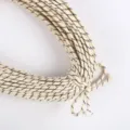 5mm 7-Strang-Paracord-Variante in Creme und Schwarz für die Herstellung von DIY-Armbändern - 23# Off-White