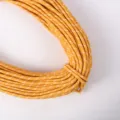 Orangenes und weißes 5mm 7-Kern Paracord-Seil für DIY-Armbänder und Bastelprojekte - 27# Ingwergelb