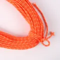 Hochwertiges leuchtend orangefarbenes 5 mm 7-Strang-Paracord für DIY-Bastelarmbänder - 32# Orange
