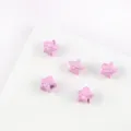 Λεπτομερής λήψη από λεβάντα 3D χάντρες αστεριών με σχέδιο X για DIY κατασκευές - Λεβάντα (09)