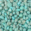 Mixed baroque gold-lined acrylic loose beads DIY shaped beads for bracelet phone chain accessories. - 16 Turquoise Green