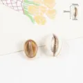Ciondolo in acrilico imitazione conchiglia bordo dorato DIY accessori abbigliamento collana - Conchiglia (20x14mm) / 1 Pezzo