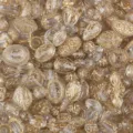 Baroque mixed gold-plated acrylic beads for DIY shaped jewelry making charms and bracelets - Champagne
